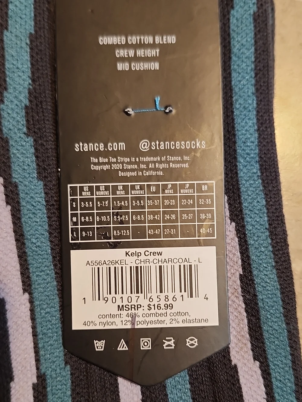 Stance Combed Cotton Crew Socks